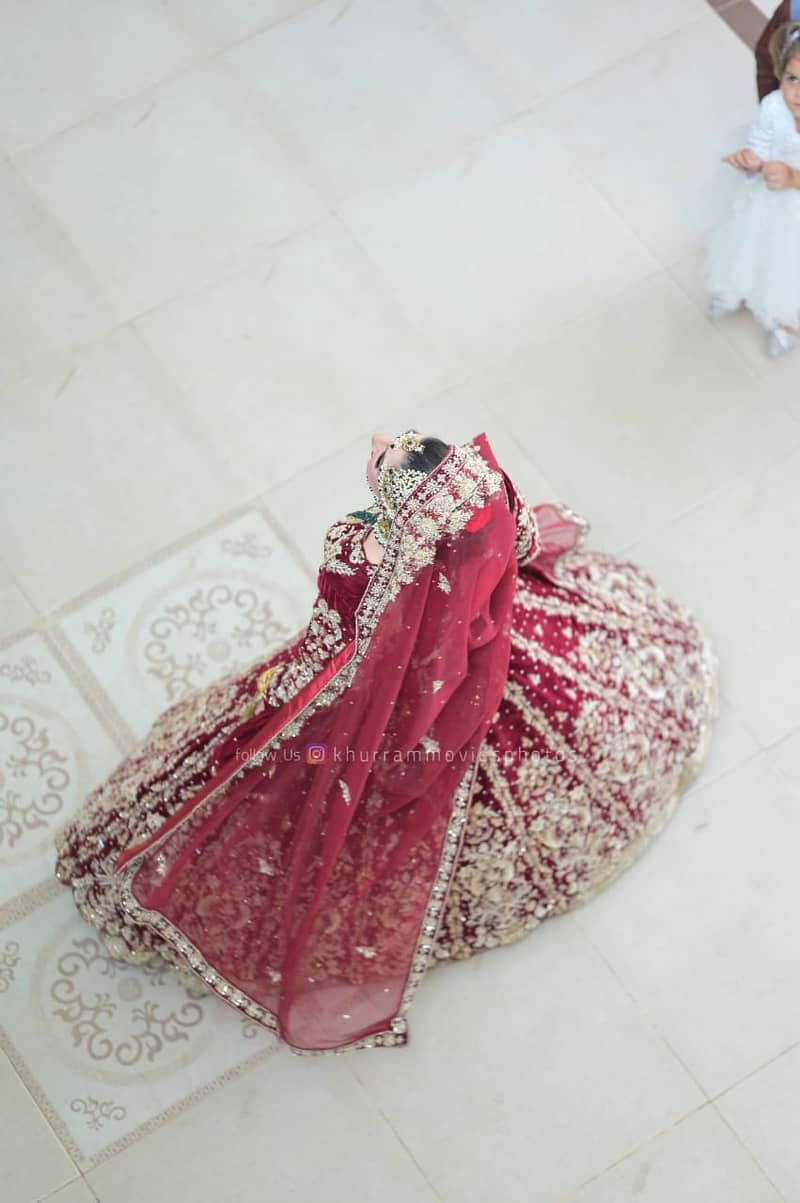 Harris shakeel inspired barat lehnga 1