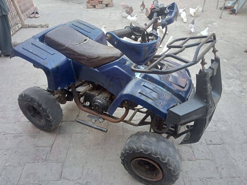 ATV bike rear wheel drive 4