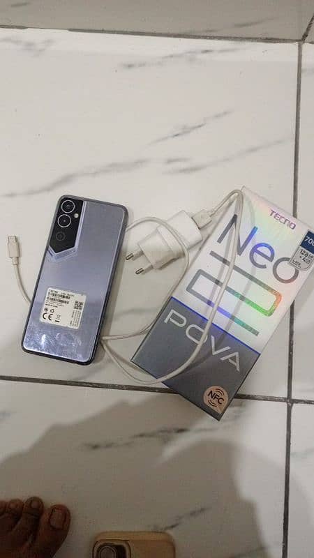 Tecno Pova Neo 2 (4GB - 128GB With Box) -  Used 1 Year - 30000 Final 1