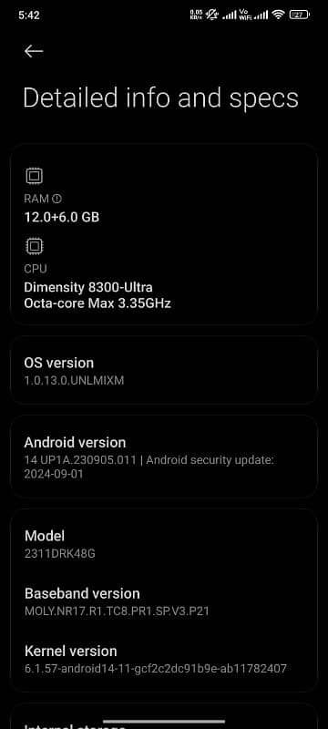 Poco x6 pro 5g 12/512 6