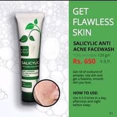 salisalic acid facewash