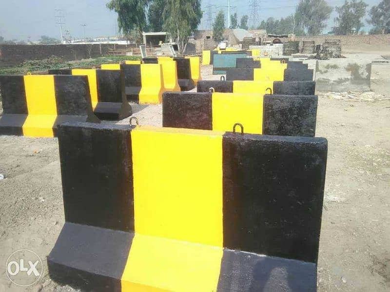 security Barrier, Jersey Barrier, Road Blocker, Concrete Block 4