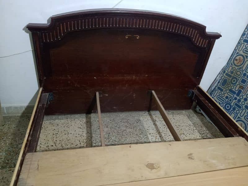 wood shesham bed king size 6. by6.5 7