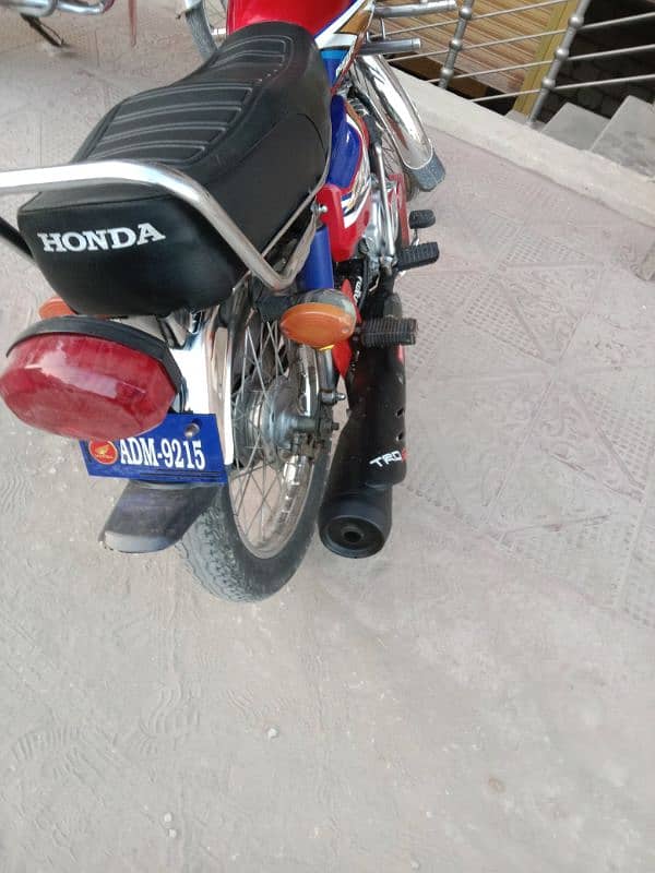 a honda 125 2020 model bike for sale all punjab number laga hoa ha 3