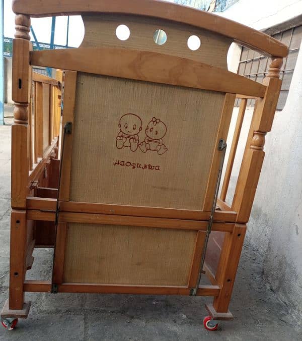 wooden Baby cot for sale 1