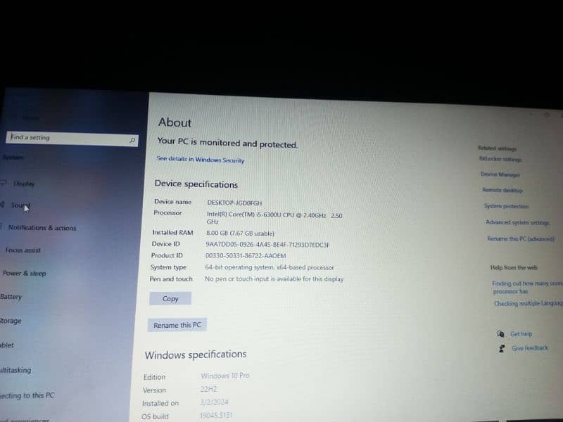 DELL i5 6th Generation Laptop for Sale! 2