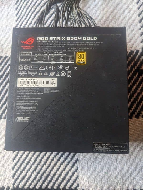 ROG strix 850w 2