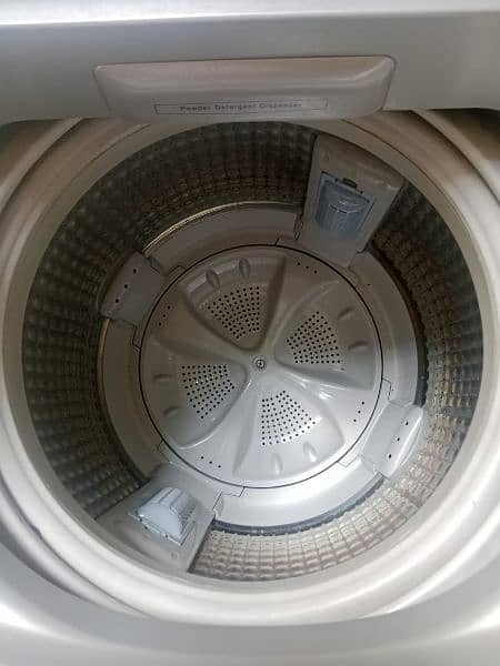 Haier automatic washing and dryer machine 3