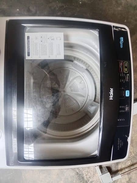 Haier automatic washing and dryer machine 6