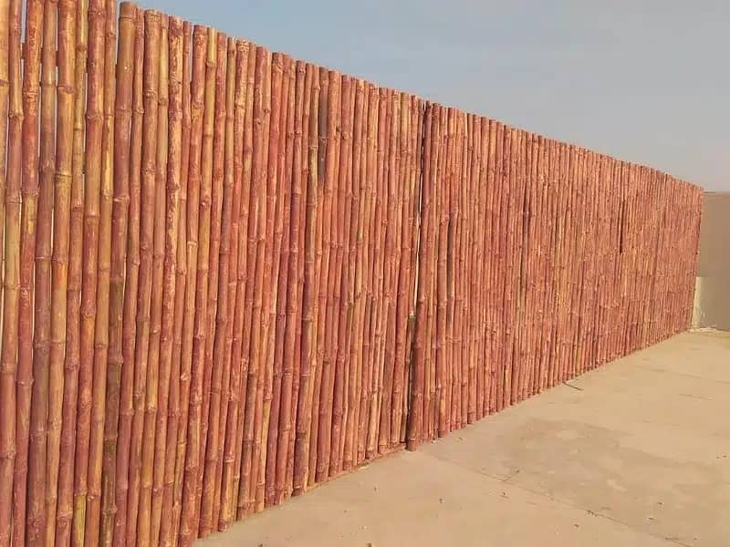 Bamboo Huts/Bamboo Wall/animal shelter Homes/Jafri walls/Jafri Shade 12