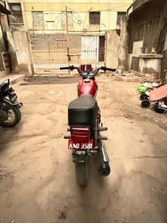 Honda CG 125 2019 Karachi number