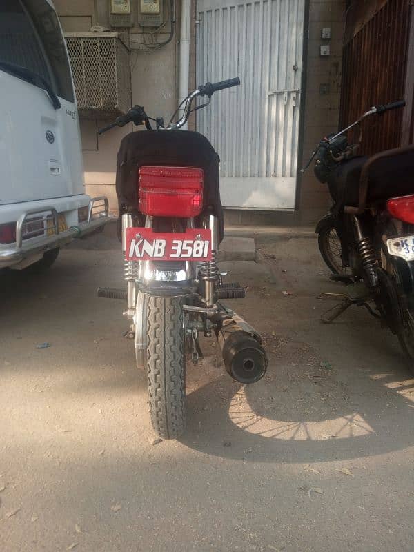 Honda CG 125 2019 Karachi number 3