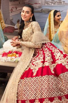 Branded bridal lehnga condition 10/10