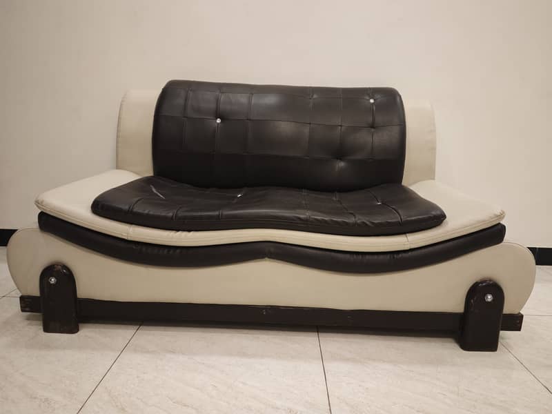 7 seater full leather sofa set 2