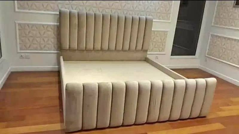 Double bed\wooden bed\king size bed\bed sets\velvet bed set\single bed 6