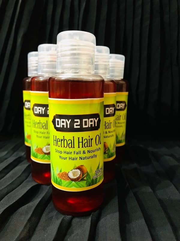 "Nourish Your Locks: Day to Day Hair Oil for Healthy and strong hair. 4