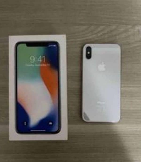 iphone x PTA Approved with box 1