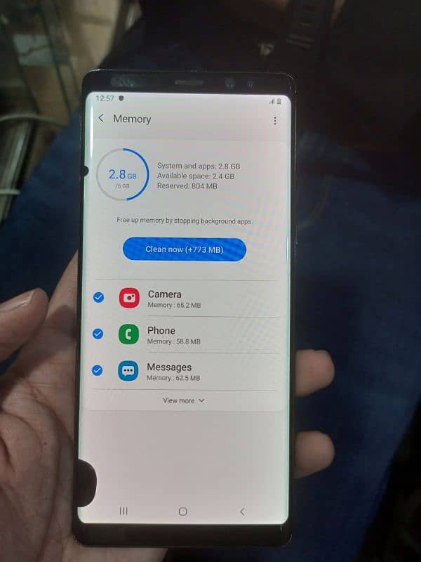 Samsung Note 8 Dual sim 6GB 64GB Seald 100% complete saman Pta aproved 1