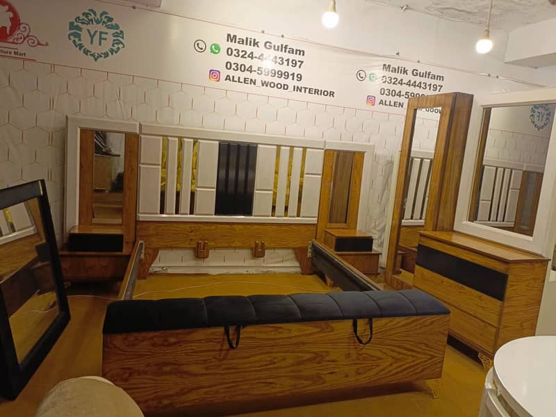 bed set / king size bed / double bed / wooden bed / polish bed / bed 1