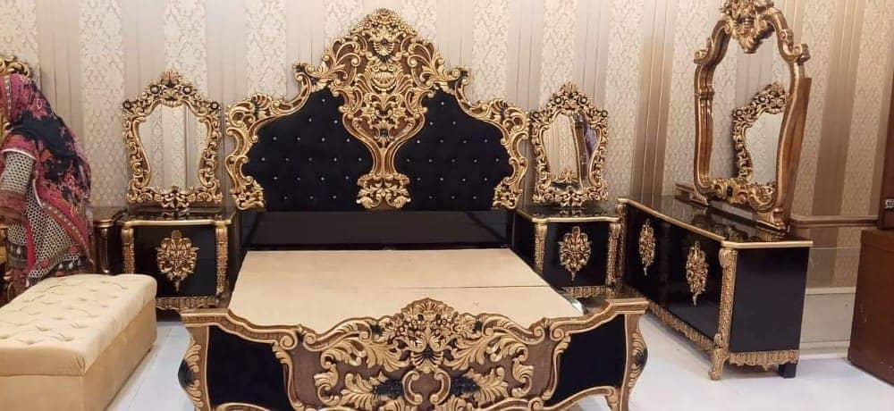 bed set / king size bed / double bed / wooden bed / polish bed / bed 8