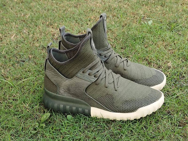 Adidas Tubular X Prime knit Shadow Green Running casual shoes 2