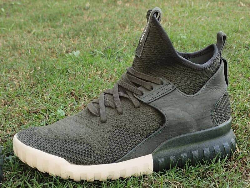 Adidas Tubular X Prime knit Shadow Green Running casual shoes 3