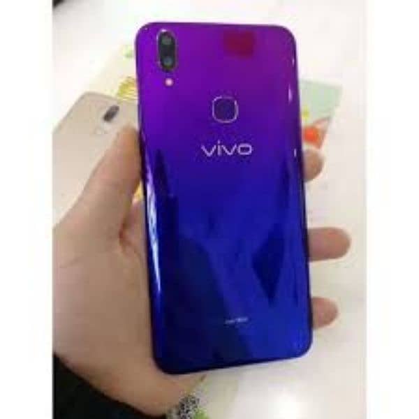 03237004371 vivo Y85A Aqua Purple color fingerprint face id ok 5