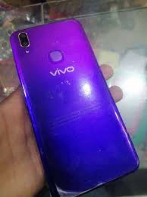 03237004371 vivo Y85A Aqua Purple color fingerprint face id ok 7