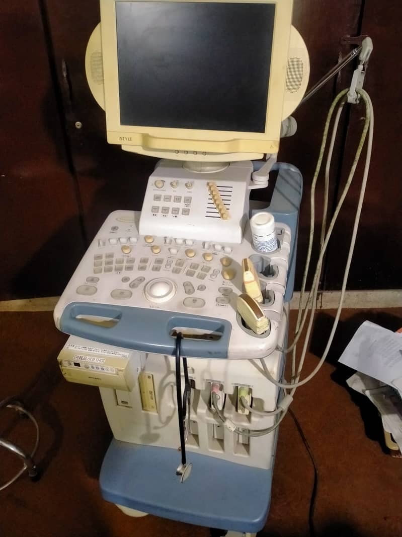 Ultrasound Machine For sale: Japanese Toshiba Nemio XG color Doppler u 0