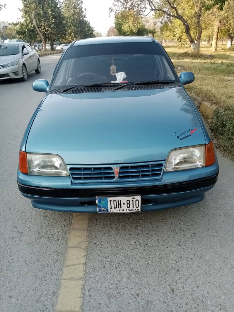 Daewoo Racer officer scheme Islamabad number for sale 3