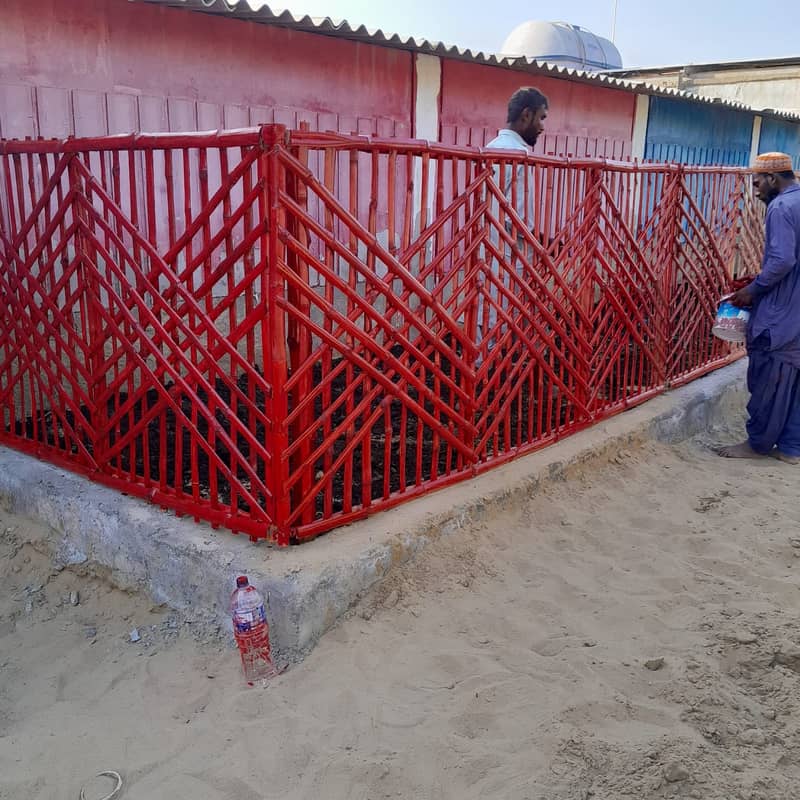 animal shelter/bamboo work/parking shades/wall Partitions/Jafri shade 19