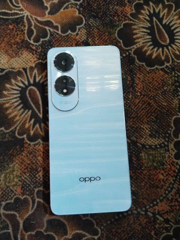 Oppo A60 brand new condition. Jis kisi ny bhi Lena hai wo call kry. 0