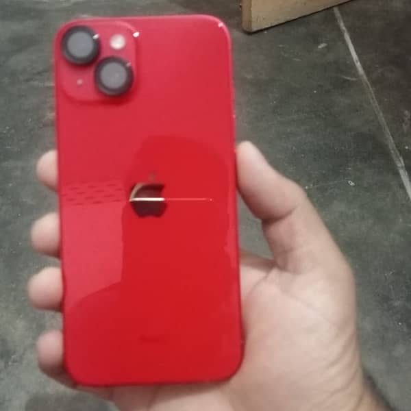 iPhone 14 simple Red color jv 0