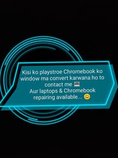 chrombook & laptops repairing services