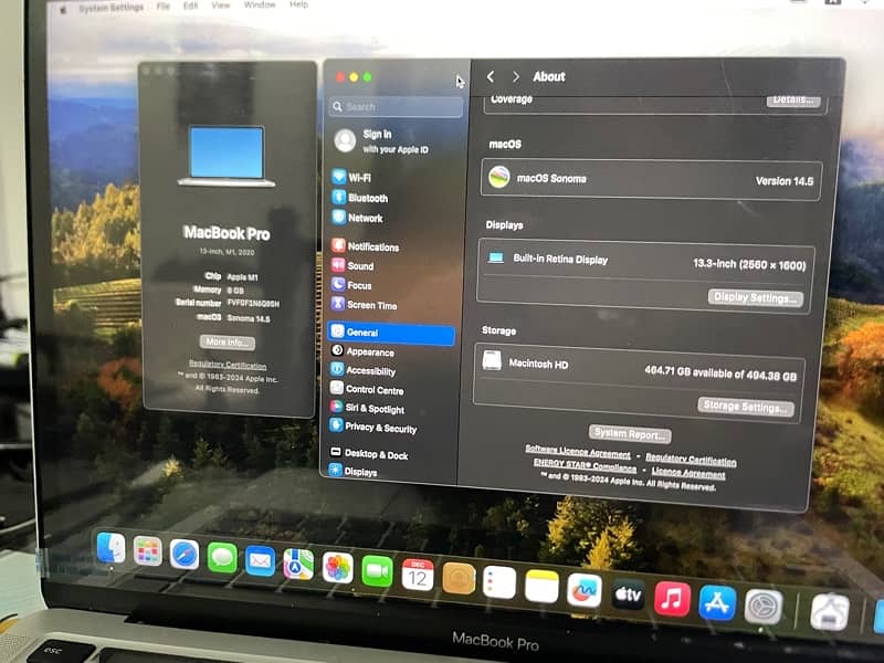 MacBook pro M1  8gb 512gb touch bar touch id  free typeC hub 11