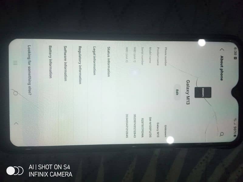 SAMSUNG M13 NON PTA 0