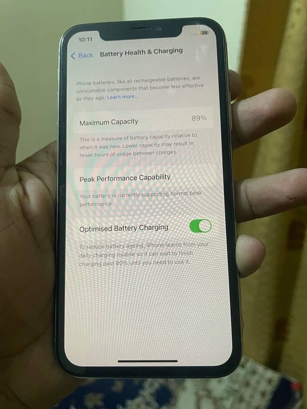 iPhone X 64 gb PTA approve 5