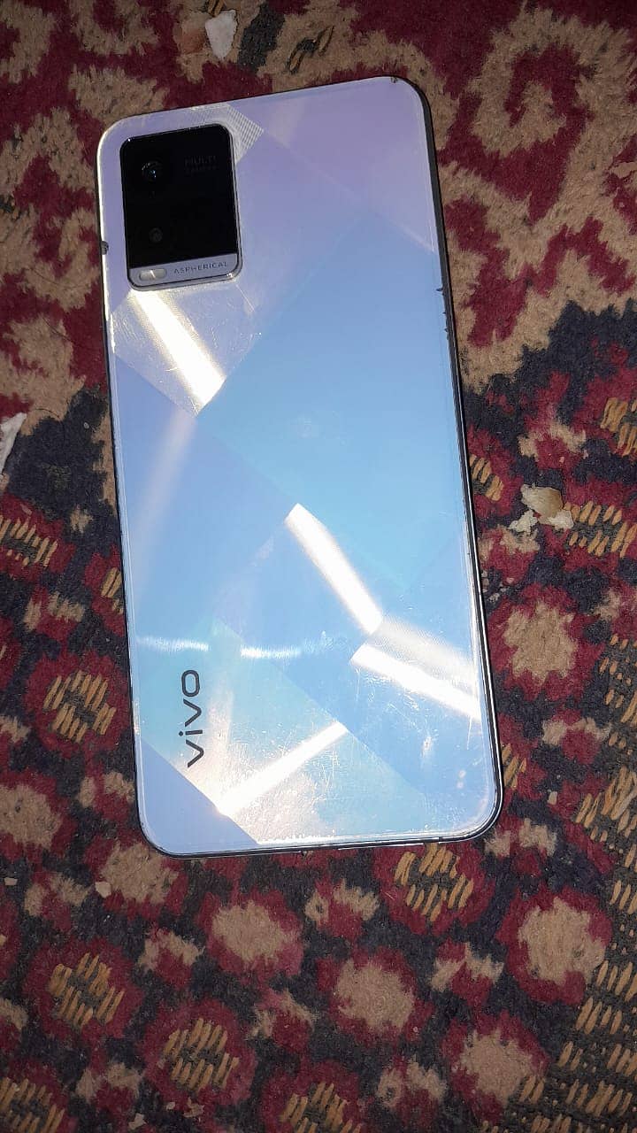 vivo y21 4gb 64gb with box condition 8/10 0