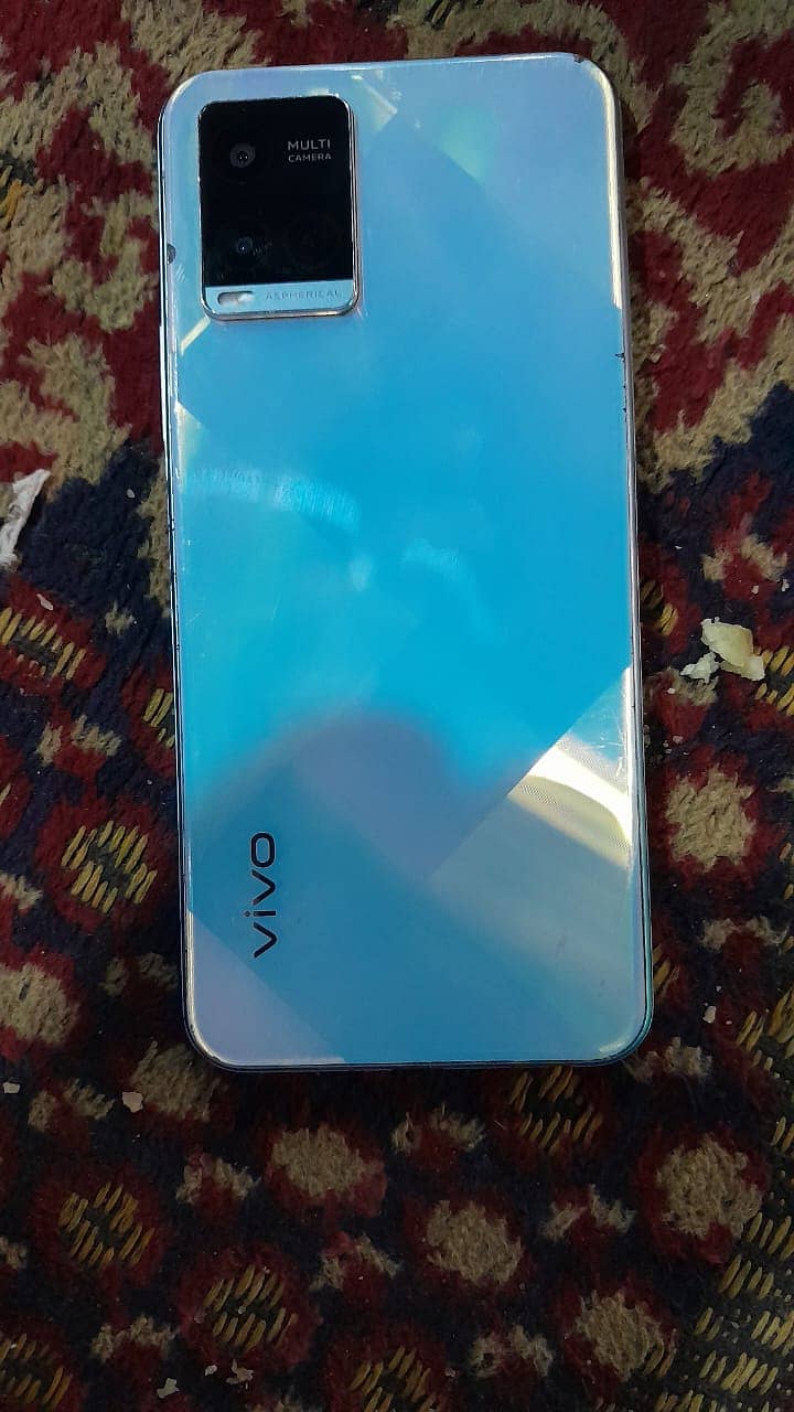 vivo y21 4gb 64gb with box condition 8/10 2