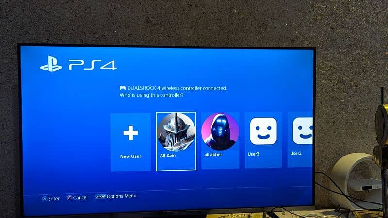 PS4 with two controllers 18