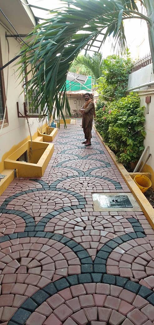 Paver, Tuff Tiles 03442708852 (76sft) 8