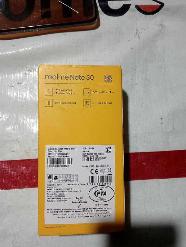 realme Note 50 4/64 10/10 2