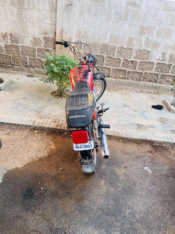 Honda 70 Karachi number 2