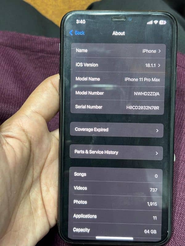 IPhone 11 pro max Sim working without PTA 2