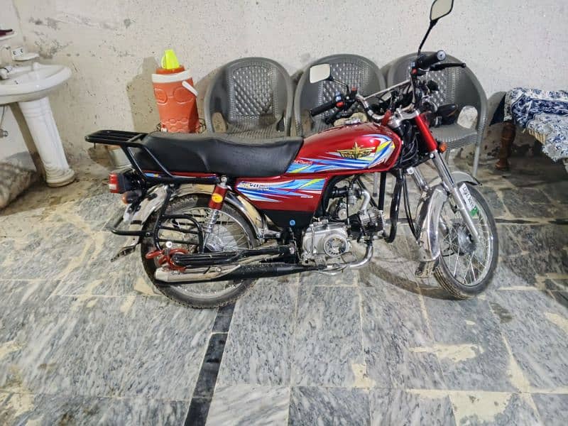 union star self start 70cc 1478km Chala hua hai 2