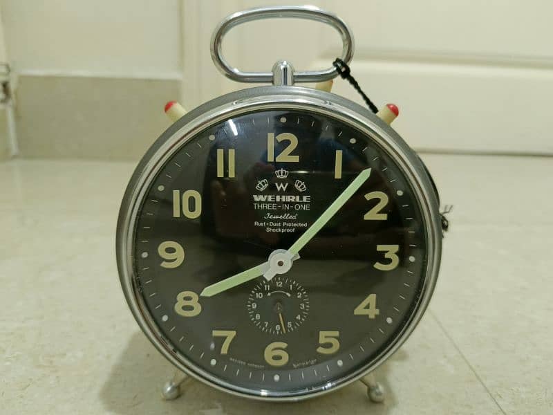 Wehrle three-In-One clock 0