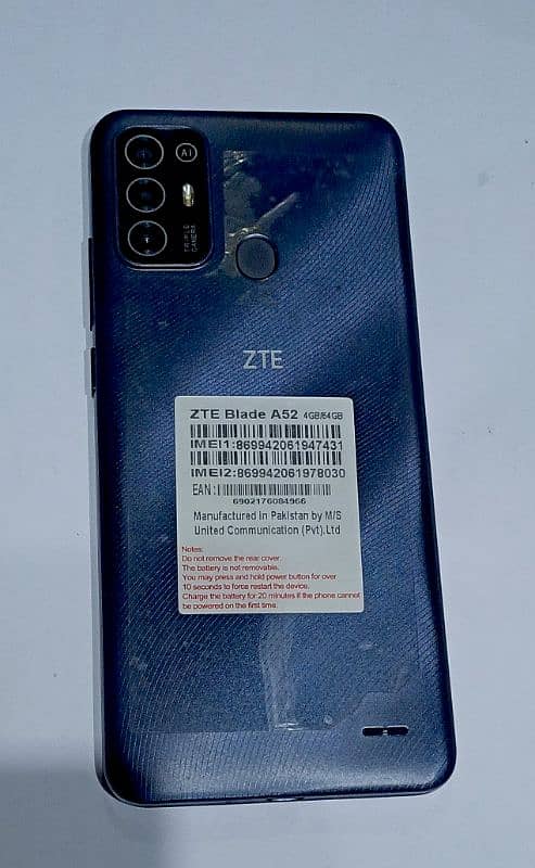 ZTE A52 ---4+64 1