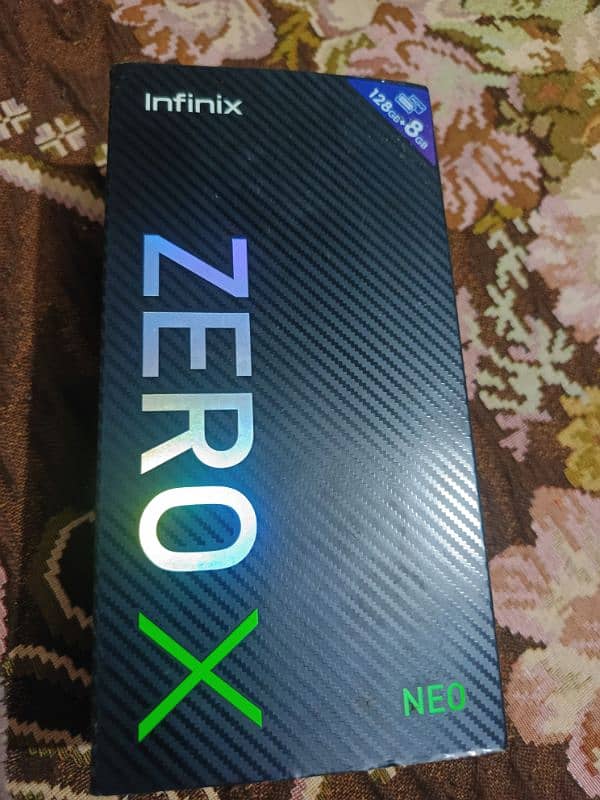 infinix zero X Nova 8GB RAM 128 GB memory 10 but 10 condition 1