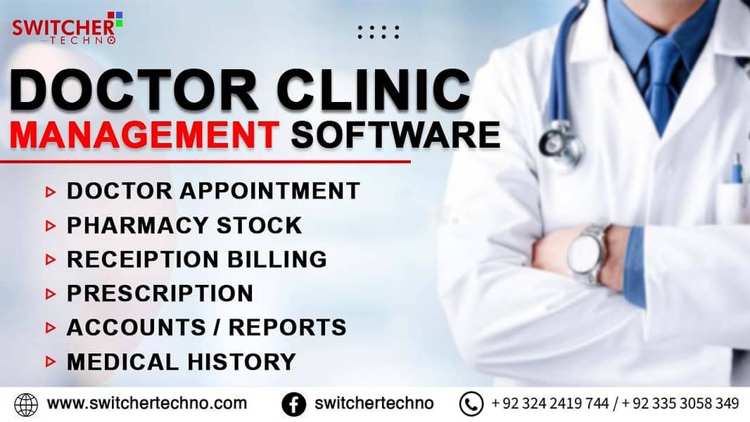 Clinic and Hospital Management Software 0