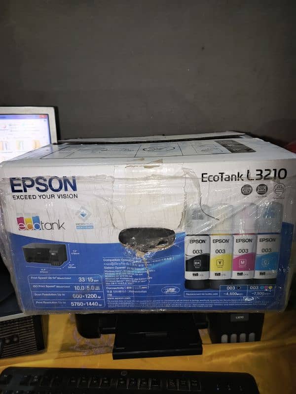 Epson 3210 Color Printer With Scanner 4